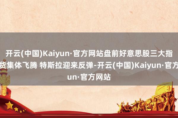 开云(中国)Kaiyun·官方网站盘前好意思股三大指数期货集