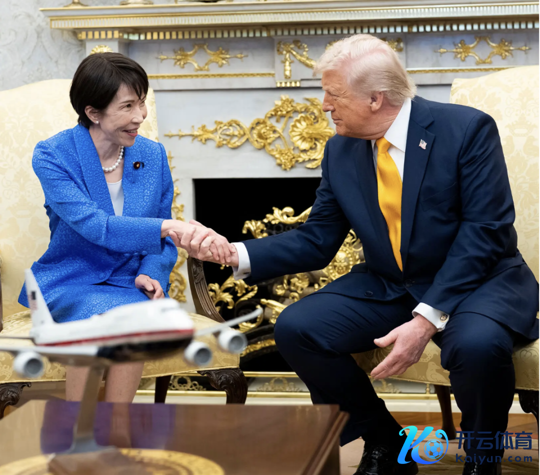 ▲高市早苗和特朗普周四在白宫。（图源：纽约时报）